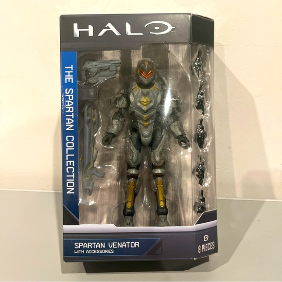 Halo The Spartan Collection Spartan Venator w/ Accessories Series 6 NEW - Picture 1 of 11